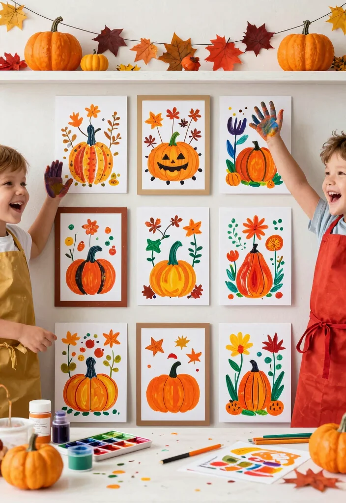 12 Handmade Thanksgiving Card Ideas for Gratitude Warmth and Family Love 36 12 Handmade Thanksgiving Card Ideas for Gratitude Warmth and Family Love - 6. Finger Painting Cards 1