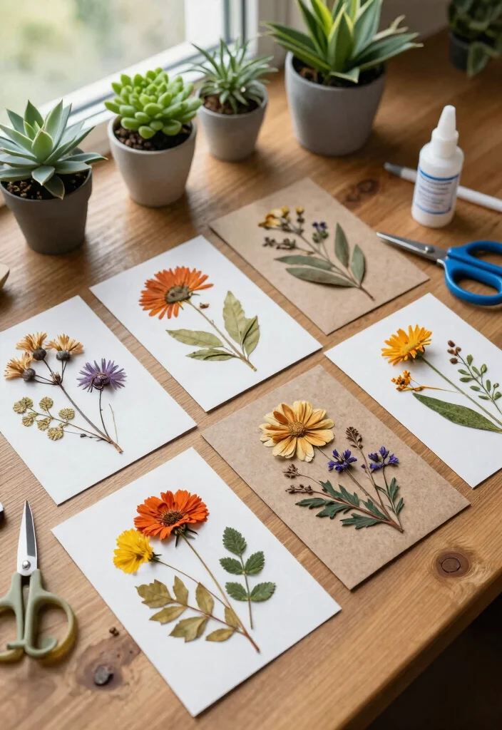 12 Homemade Valentine Card Ideas for Romantic Cute and Handmade Love 12 12 Homemade Valentine Card Ideas for Romantic Cute and Handmade Love - 2. Nature-Inspired Collage Cards 1