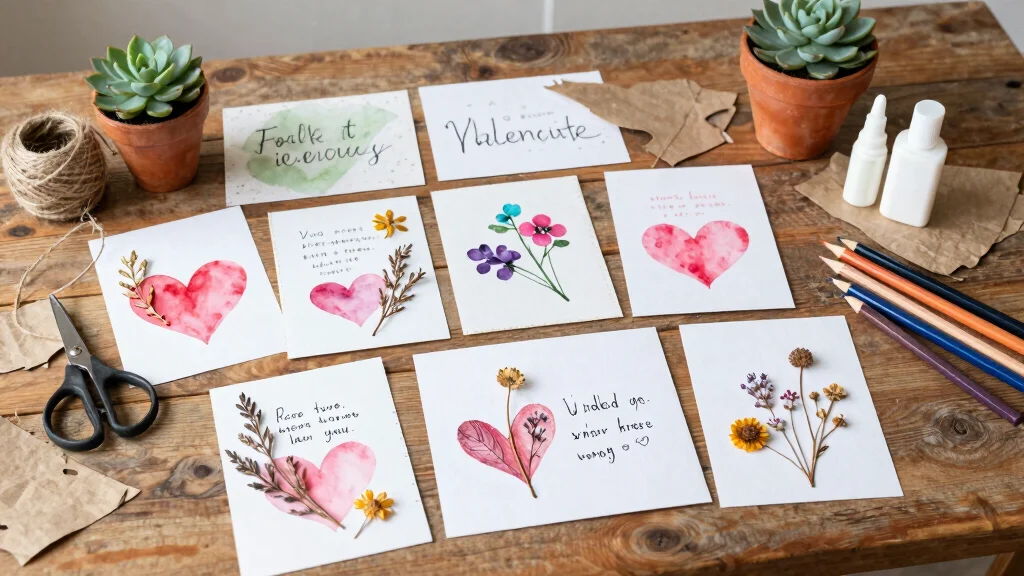 12 Homemade Valentine Card Ideas for Romantic Cute and Handmade Love