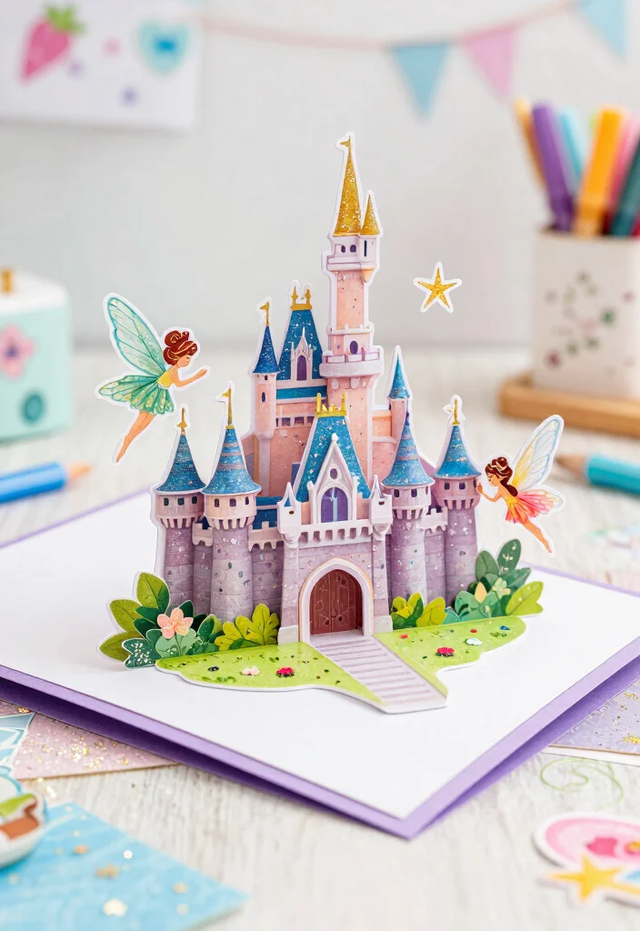 12 Inside Birthday Card Ideas for Heartfelt, Funny, and Personal Messages 50 12 Inside Birthday Card Ideas for Heartfelt, Funny, and Personal Messages - 10. Magical Fairy Tale Card 1