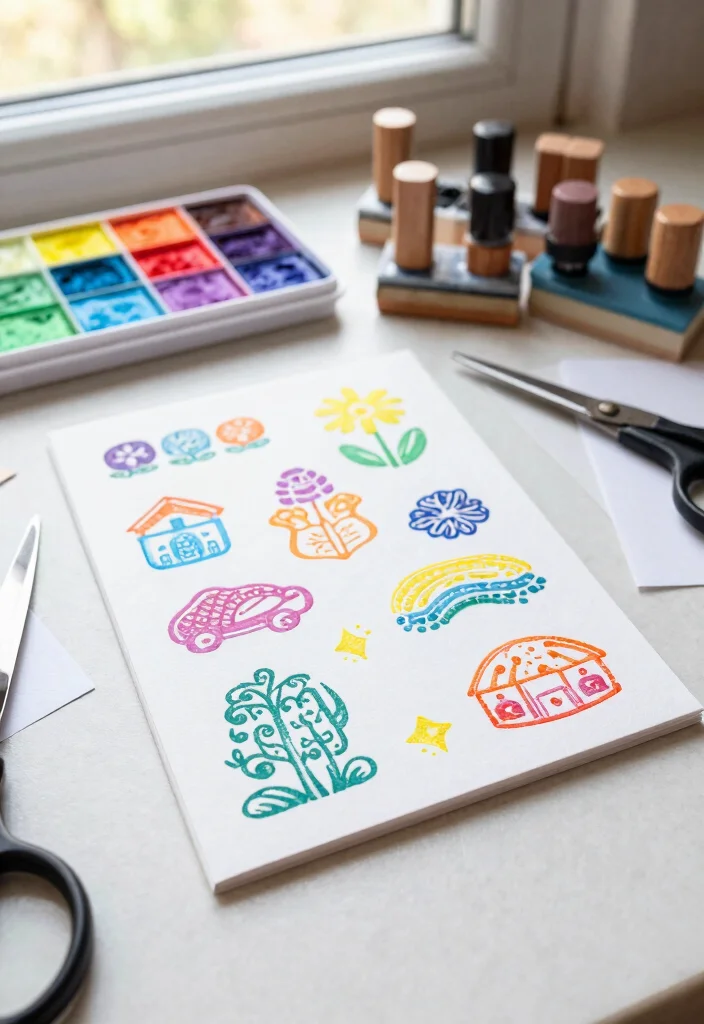 12 Mothers Day Card Ideas for Sweet Heartfelt and Handmade Love 25 12 Mothers Day Card Ideas for Sweet Heartfelt and Handmade Love - 5. Hand-Stamped Cards 1