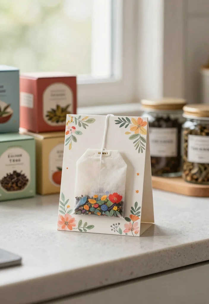 12 Mothers Day Card Ideas for Sweet Heartfelt and Handmade Love 49 12 Mothers Day Card Ideas for Sweet Heartfelt and Handmade Love - 9. Tea Bag Cards 1