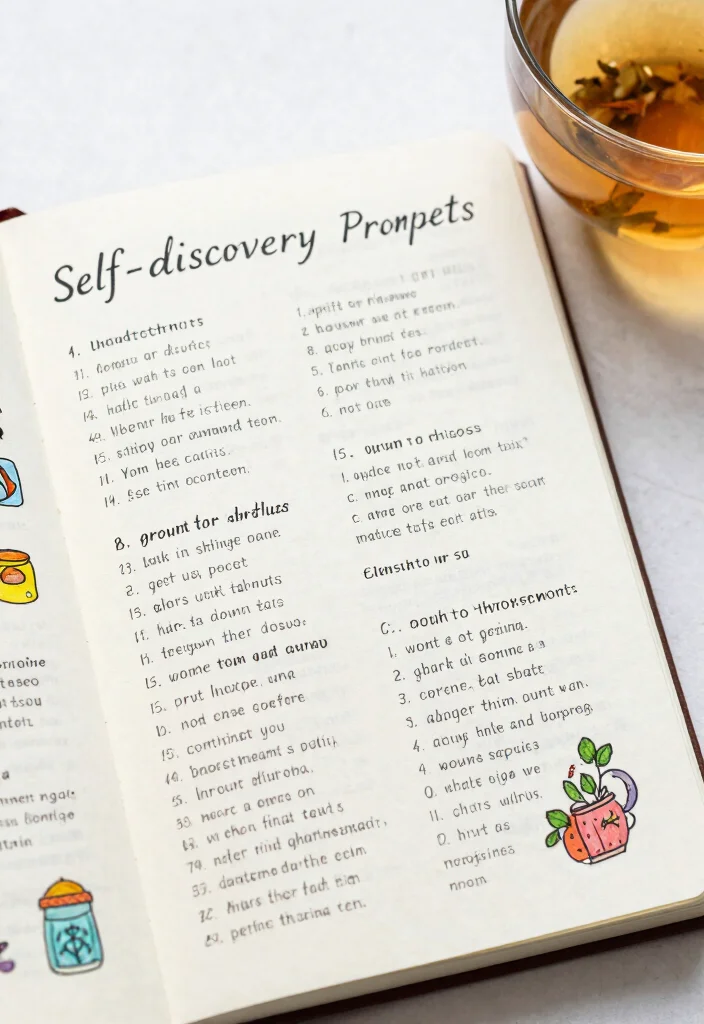 12 Personal Journal Ideas for Reflection, Growth, and Self Discovery - 7. Self-Discovery Prompts 1