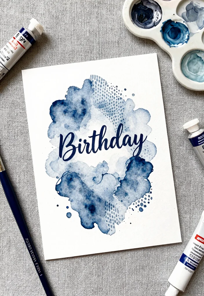 12 Pretty Birthday Card Ideas for Elegant Feminine and Stylish Designs 25 12 Pretty Birthday Card Ideas for Elegant Feminine and Stylish Designs - 5. Monochrome Magic 1
