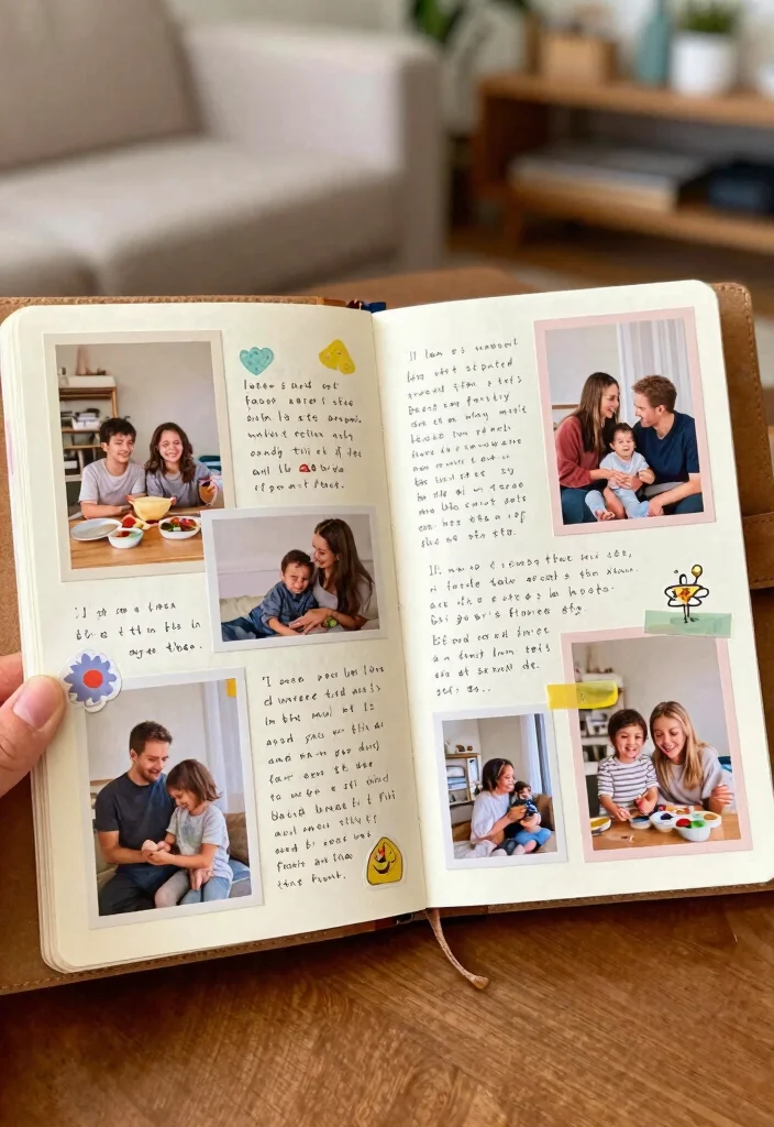 12 Scrapbook Journal Ideas for Photos Keepsakes and Creative Storytelling - 5. Daily Life Chronicles 1