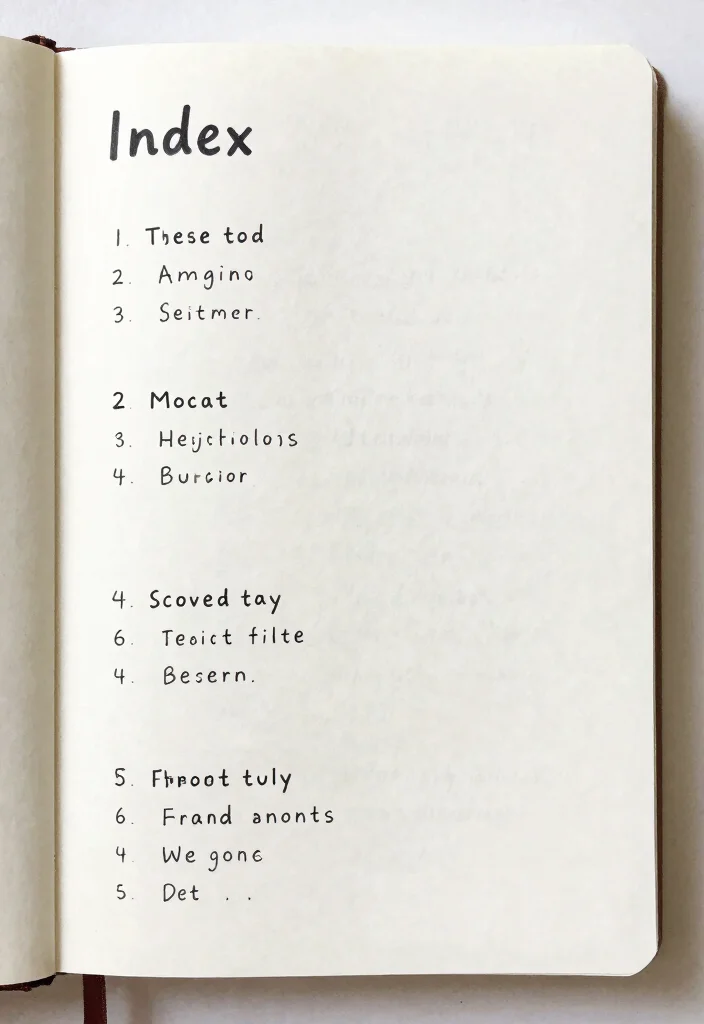 12 Simple Aesthetic Journal Ideas for Clean Calm and Minimal Pages 52 12 Simple Aesthetic Journal Ideas for Clean Calm and Minimal Pages - 12. Elegant Numbering and Indexing 1