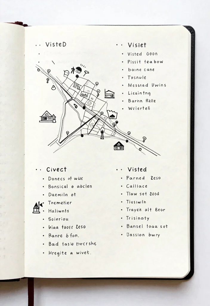 12 Simple Aesthetic Journal Ideas for Clean Calm and Minimal Pages 49 12 Simple Aesthetic Journal Ideas for Clean Calm and Minimal Pages - 9. Minimalist Travel Logs 1