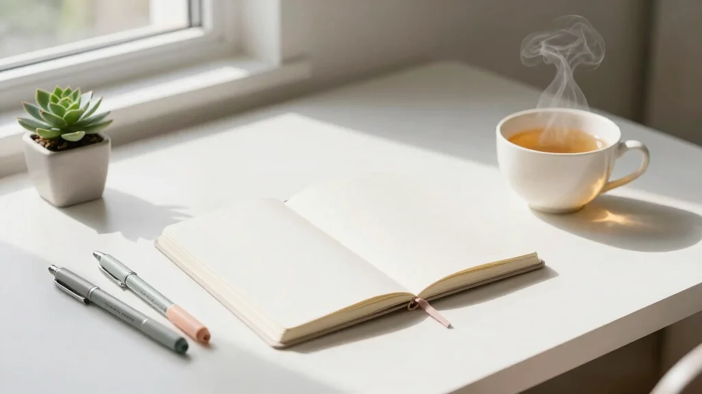 12 Simple Aesthetic Journal Ideas for Clean Calm and Minimal Pages