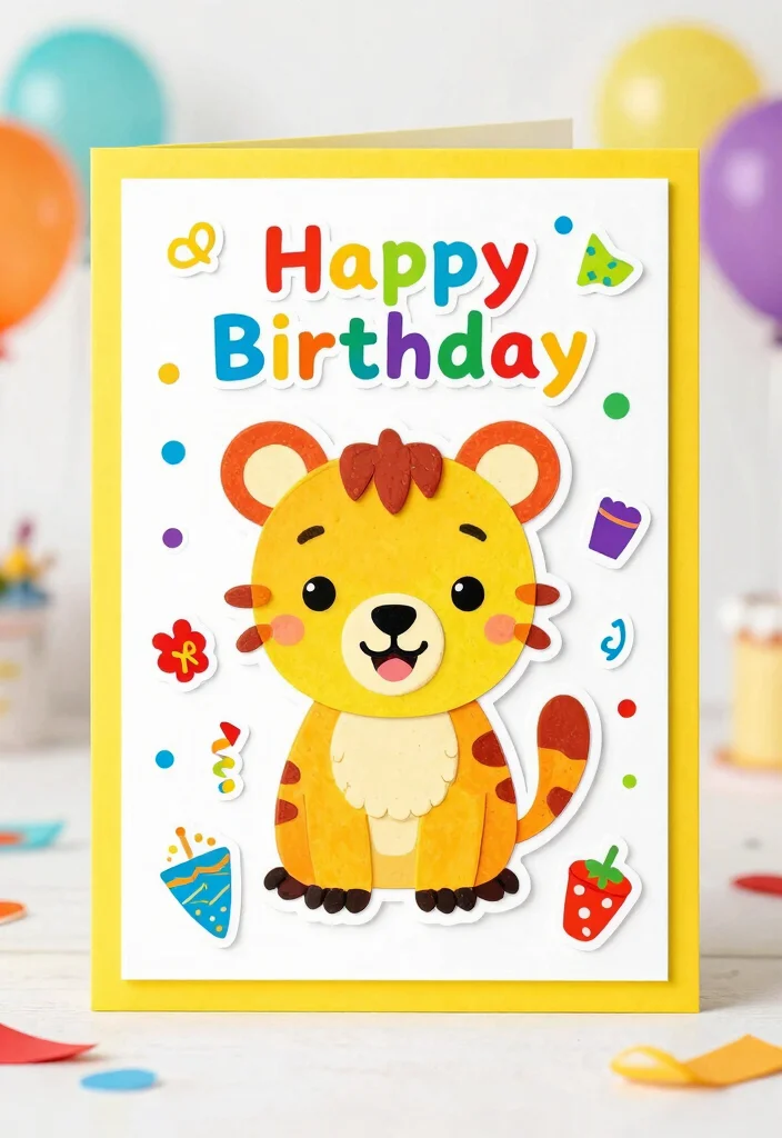 12 Stampin Up Card Ideas for Polished Creative and Professional Looks 15 12 Stampin Up Card Ideas for Polished Creative and Professional Looks - 5. Fun Kids’ Birthday Card 1