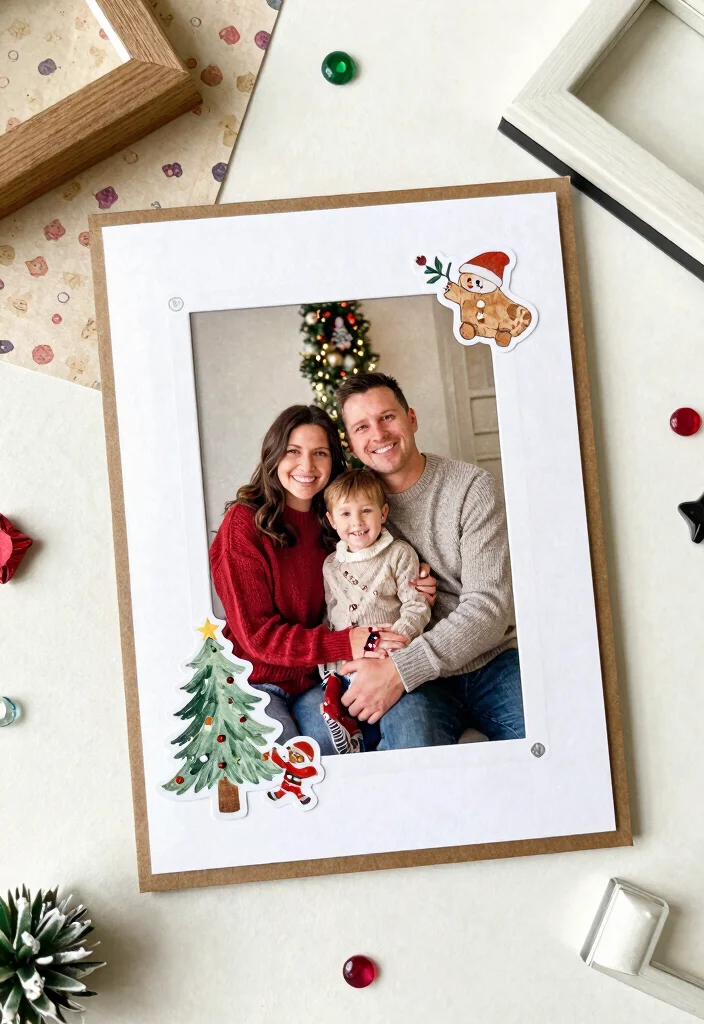 12 Stampin Up Christmas Card Ideas for Elegant Festive Paper Crafts - 11. Personalized Photo Cards 1