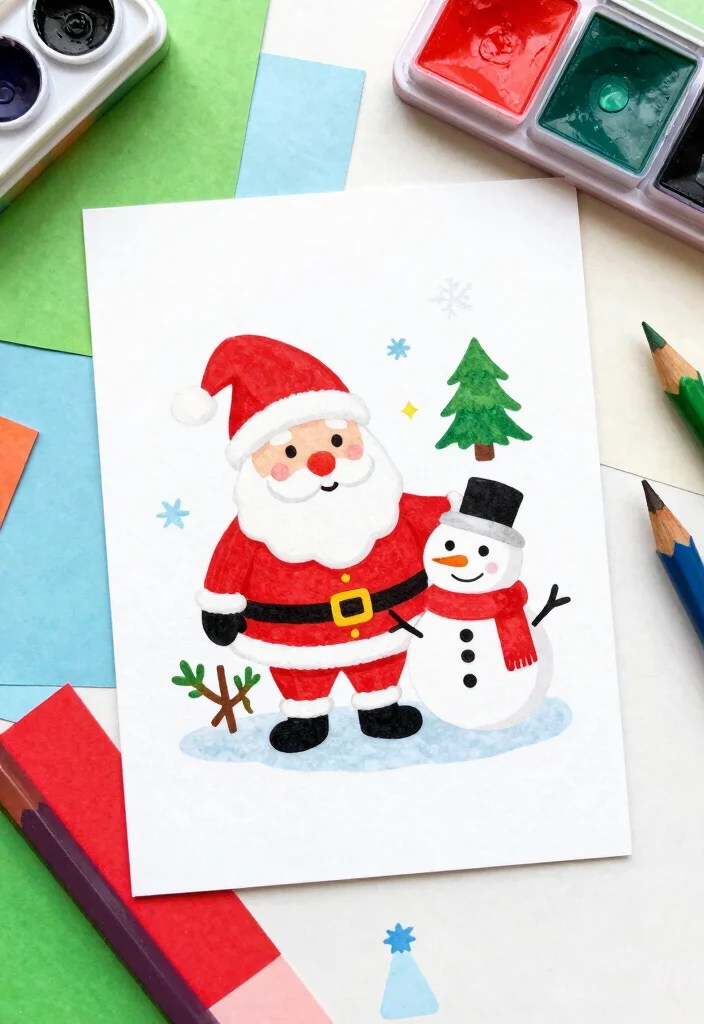 12 Stampin Up Christmas Card Ideas for Elegant Festive Paper Crafts - 7. Whimsical Character Cards 1