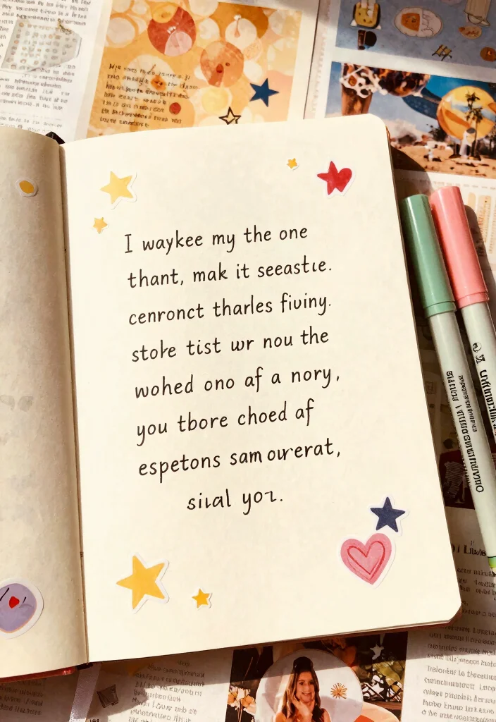 12 Sticker Journal Ideas for Fun Decorative and Low Effort Creativity 46 12 Sticker Journal Ideas for Fun Decorative and Low Effort Creativity - 6. Inspirational Quote Sticker Journal 1