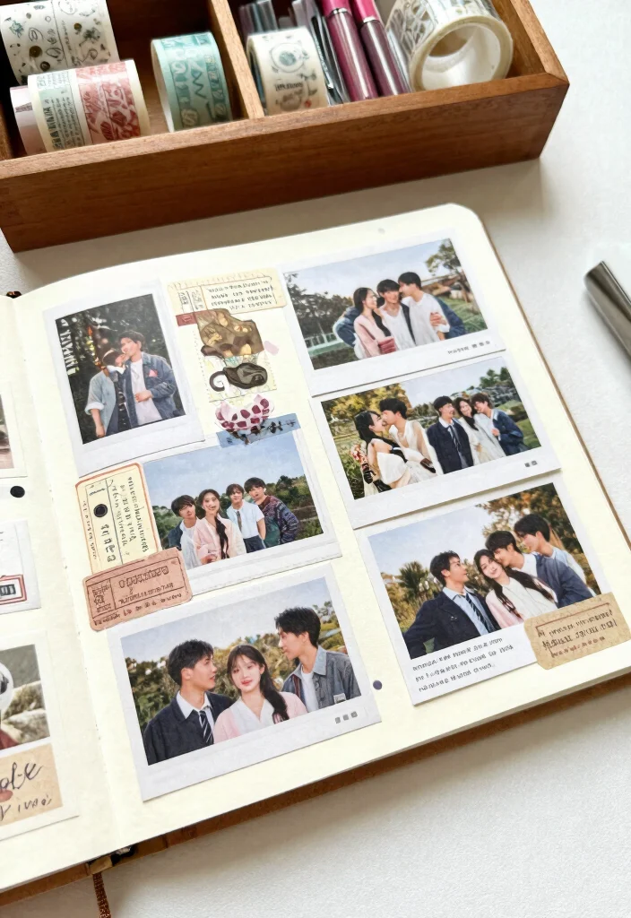 12 Valentines Journal Ideas for Love Memories and Romantic Creativity - 4. Memory Scrapbooking 1