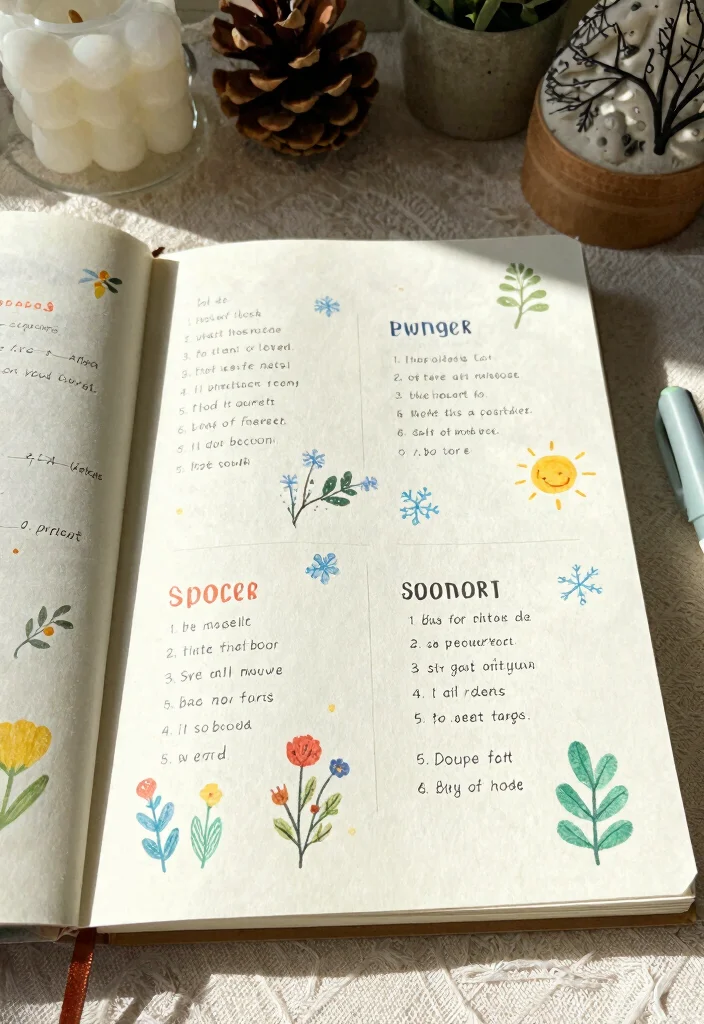 12 Valentines Journal Ideas for Love Memories and Romantic Creativity - 8. Seasonal Reflections 1