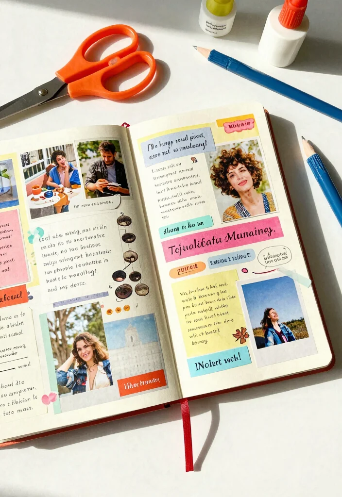 14 Creative Journal Ideas to Spark Imagination and Artistic Expression - 14. Vision Board Journaling: Manifest Your Dreams 1