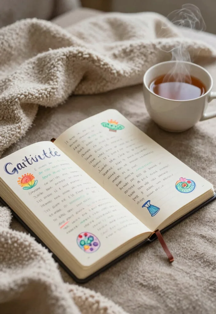 14 Creative Journal Ideas to Spark Imagination and Artistic Expression - 7. Gratitude Journaling: Cultivate Positivity 1