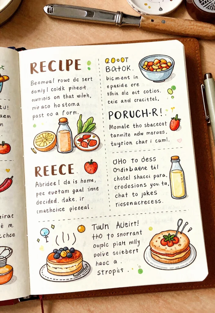 14 Daily Bullet Journal Ideas for Productive Organized and Creative Days 40 14 Daily Bullet Journal Ideas for Productive Organized and Creative Days - 10. Recipe Logs 1