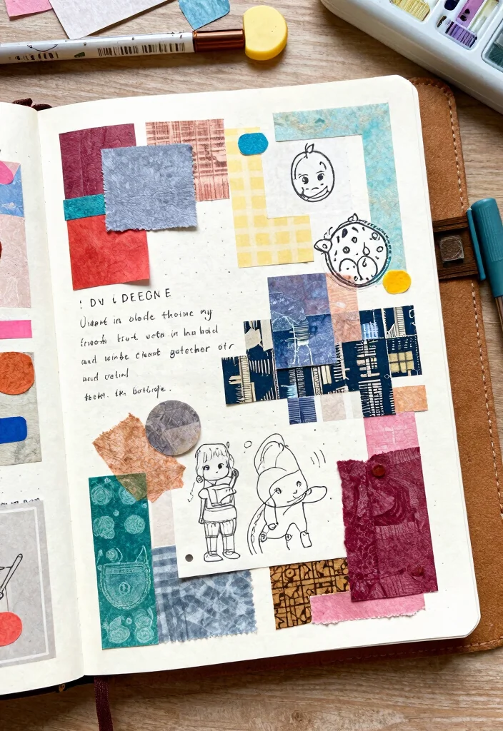 14 Daily Bullet Journal Ideas for Productive Organized and Creative Days 51 14 Daily Bullet Journal Ideas for Productive Organized and Creative Days - 11. DIY Project Inspiration Board 1