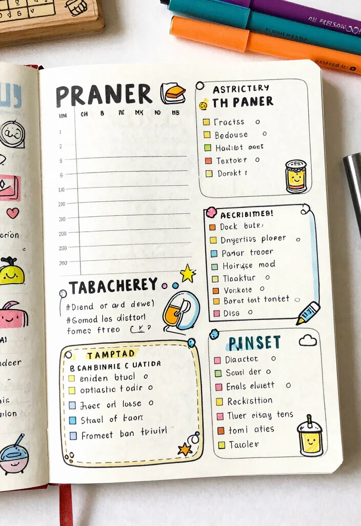 14 Daily Bullet Journal Ideas for Productive Organized and Creative Days 63 14 Daily Bullet Journal Ideas for Productive Organized and Creative Days - 13. Collaborative Project Planner 1