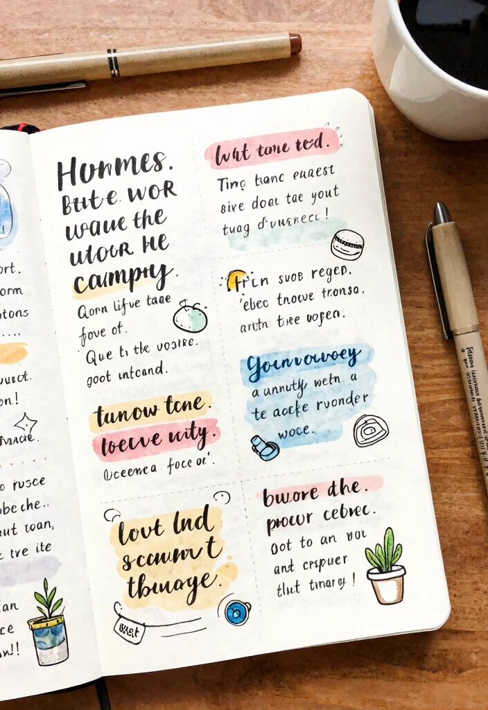 14 Daily Bullet Journal Ideas for Productive Organized and Creative Days 38 14 Daily Bullet Journal Ideas for Productive Organized and Creative Days - 8. Inspirational Quotes Collection 1