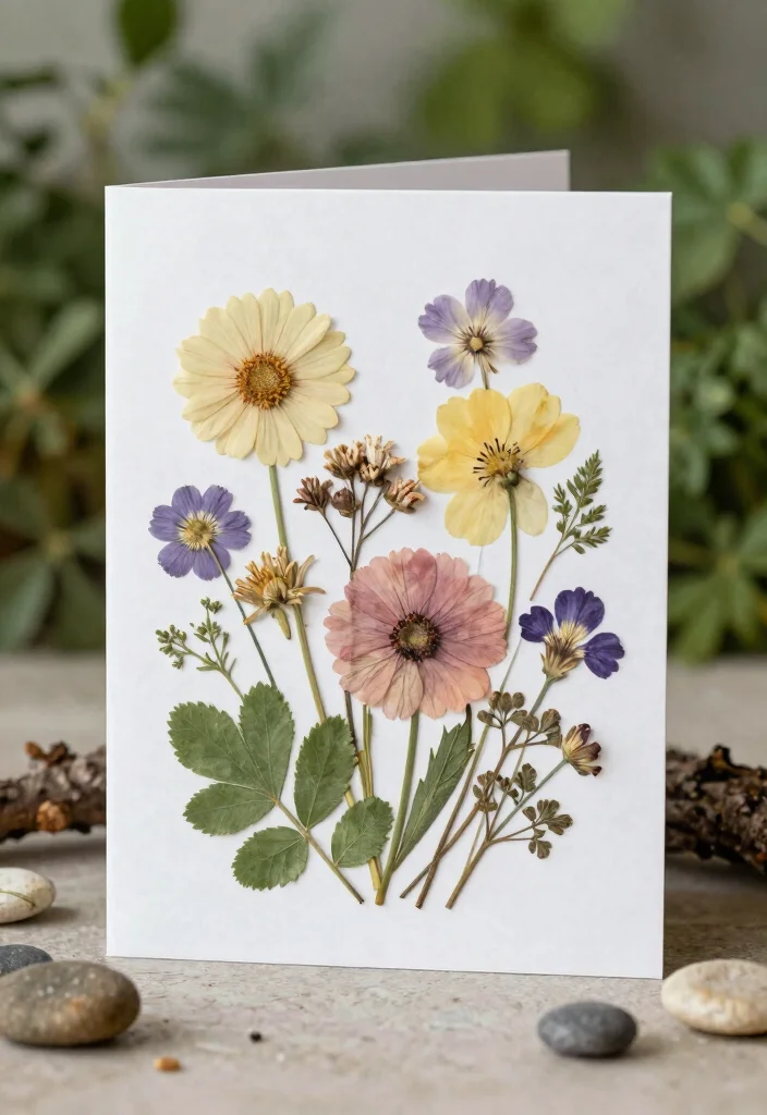 14 Happy Birthday Card Ideas Homemade for Creative Personal Celebrations - 5. Nature-Inspired Cards 1