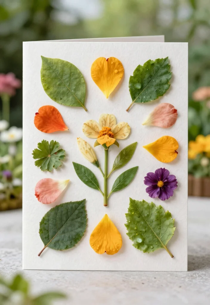 14 Homemade Birthday Card Ideas for Creative Personal and Budget Crafts 24 14 Homemade Birthday Card Ideas for Creative Personal and Budget Crafts - 4. Nature-Inspired Cards 1