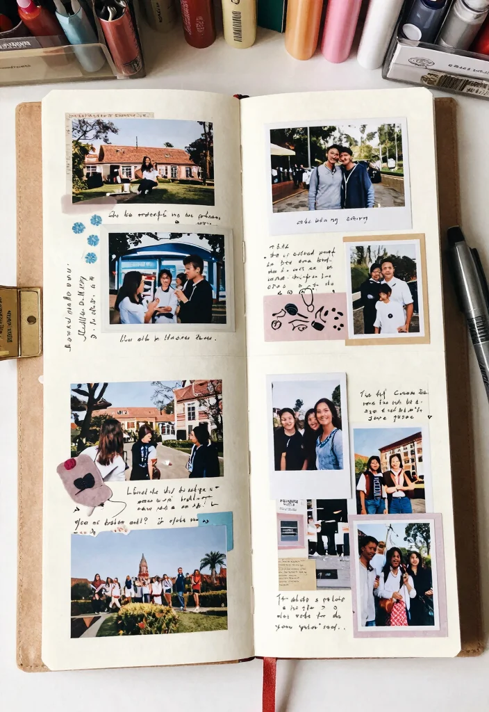 14 Junk Journal Ideas for Vintage Creative and Memory Filled Spreads - 11. Memory Keeping with Photos 1