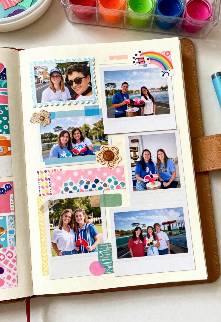 14 Junk Journal Ideas for Vintage Creative and Memory Filled Spreads - 13. Scrapbook Style Memory Pages 1