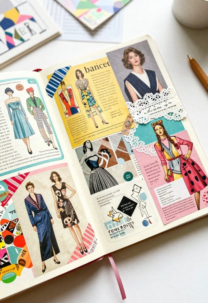 14 Junk Journal Ideas for Vintage Creative and Memory Filled Spreads - 4. Vintage Magazine Cutouts 1