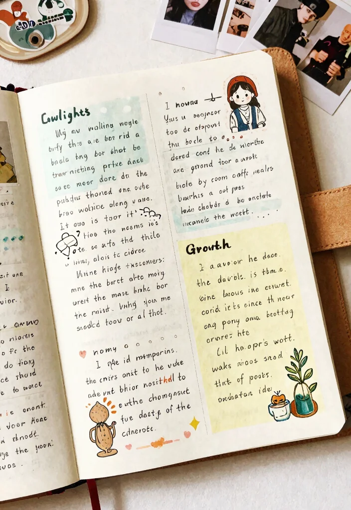 14 Tracking Journal Ideas for Goals, Habits, and Daily Progress - 14. Reflection Page 1
