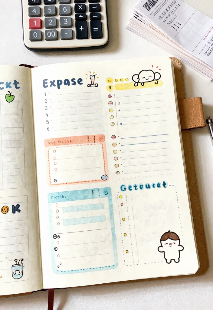 14 Tracking Journal Ideas for Goals, Habits, and Daily Progress - 9. Expense Tracker 1